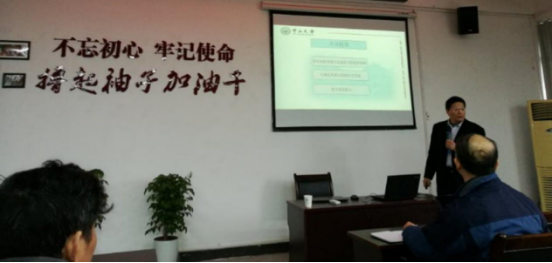王盛邦老师在现场