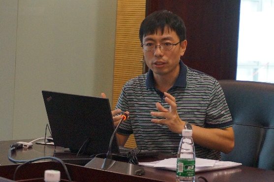 中山大学吴维刚教授对项目四研究进展进行汇报